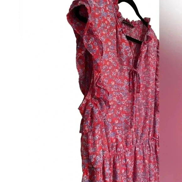 Black Tape Floral Maxi Dress Plus Size 2X - Picture 3 of 6